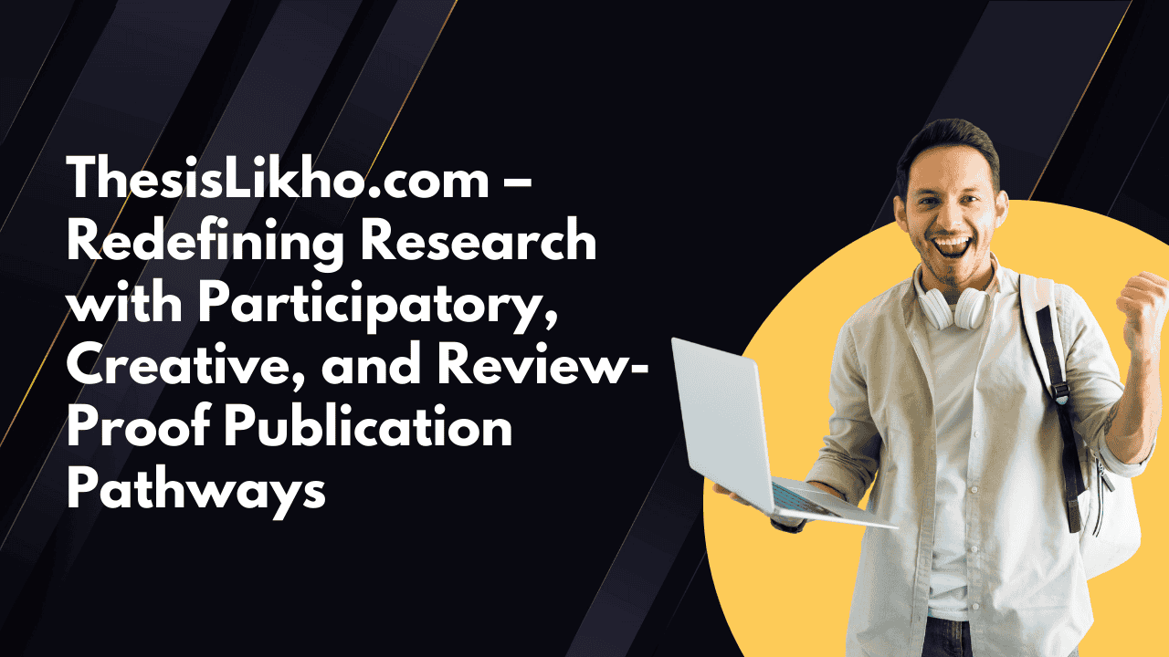 ThesisLikho.com – Redefining Research with Participatory, Creative, and Review-Proof Publication Pathways