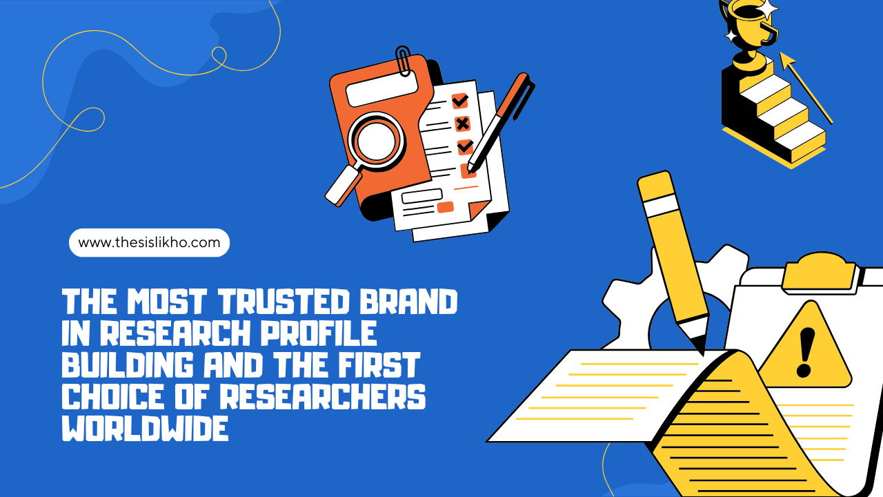 The Most Trusted Brand in Research Profile Building and the First Choice of Researchers Worldwide