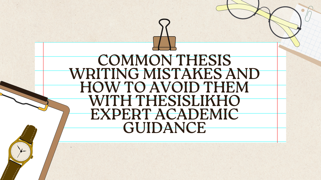 Common Thesis Writing Mistakes and How to Avoid Them with ThesisLikho Expert Academic Guidance