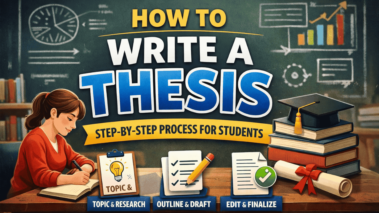 How to Write a Thesis: Step-by-Step Process for Students