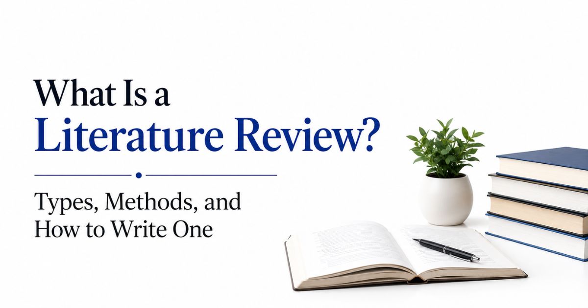 What Is a Literature Review? Types, Methods, and How to Write One