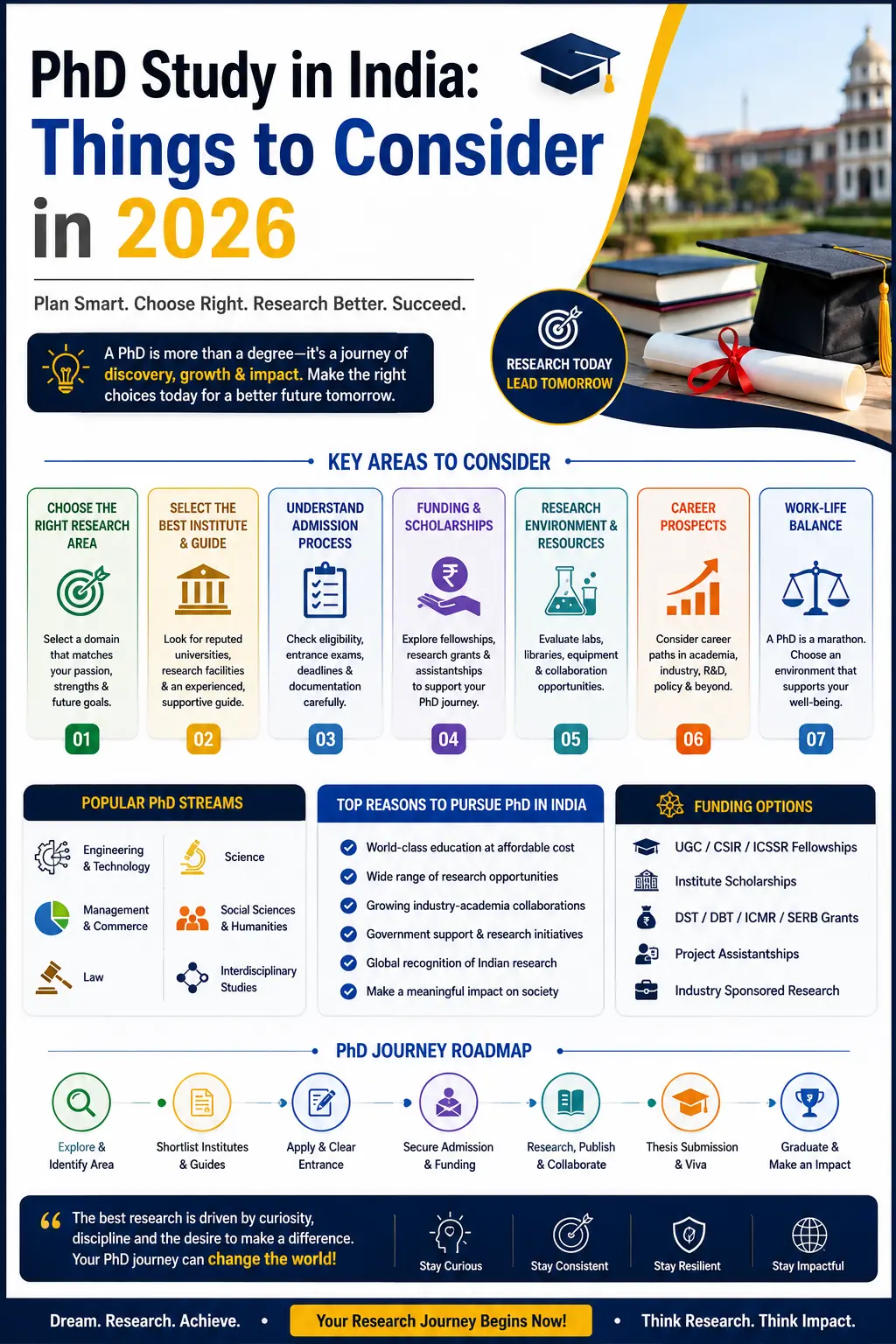 PhD Study in India 2026: Key Things to Consider