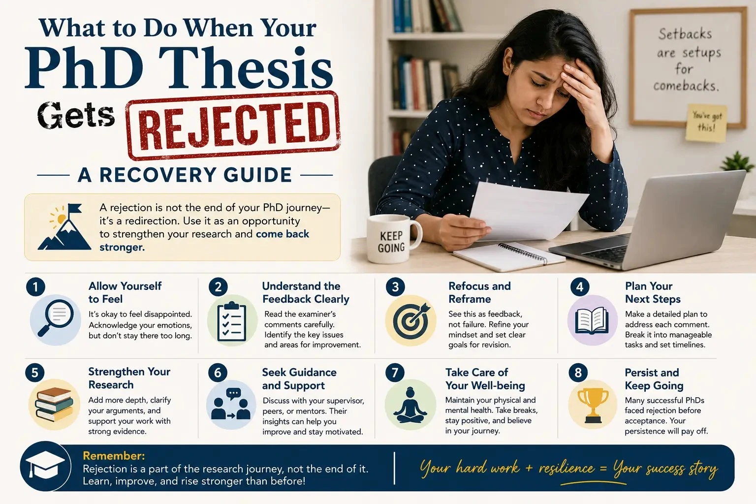 What to Do When Your PhD Thesis Gets Rejected: A Complete Recovery Guide