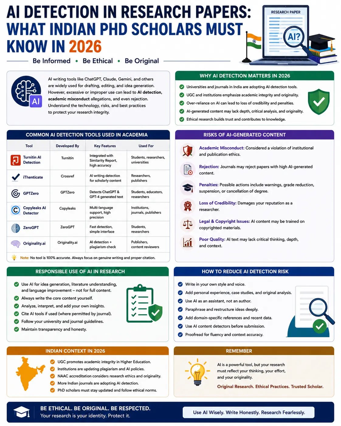 AI Detection in Research Papers 2026: Complete Guide for Indian PhD Scholars
