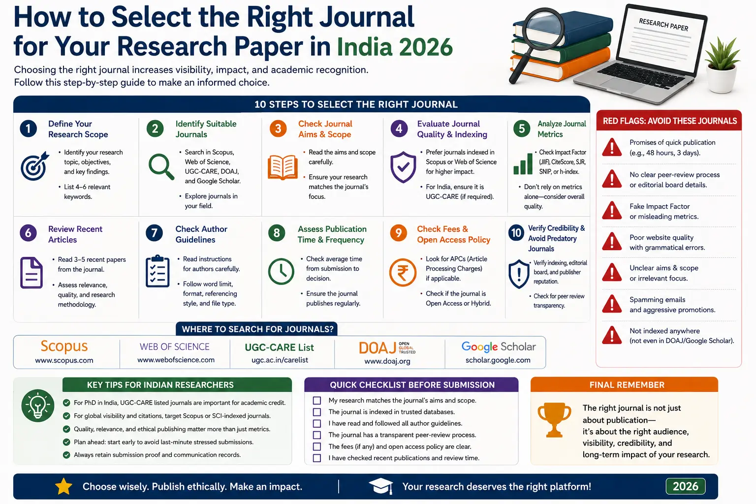 How to Select the Right Journal for Your Research Paper in India 2026: Complete Guide