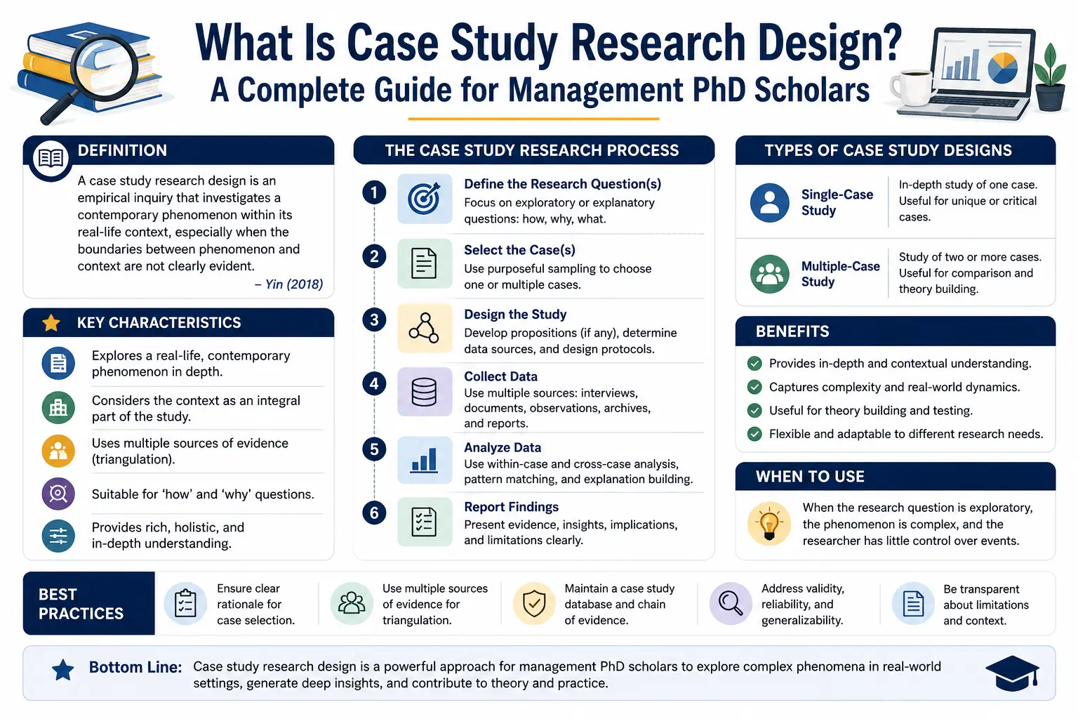 What Is Case Study Research Design? A Complete Guide for Management PhD Scholars
