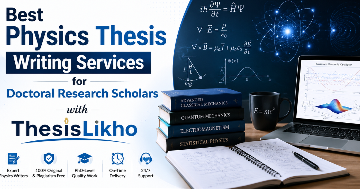 Best Physics Thesis Writing Services for Doctoral Research Scholars with ThesisLikho