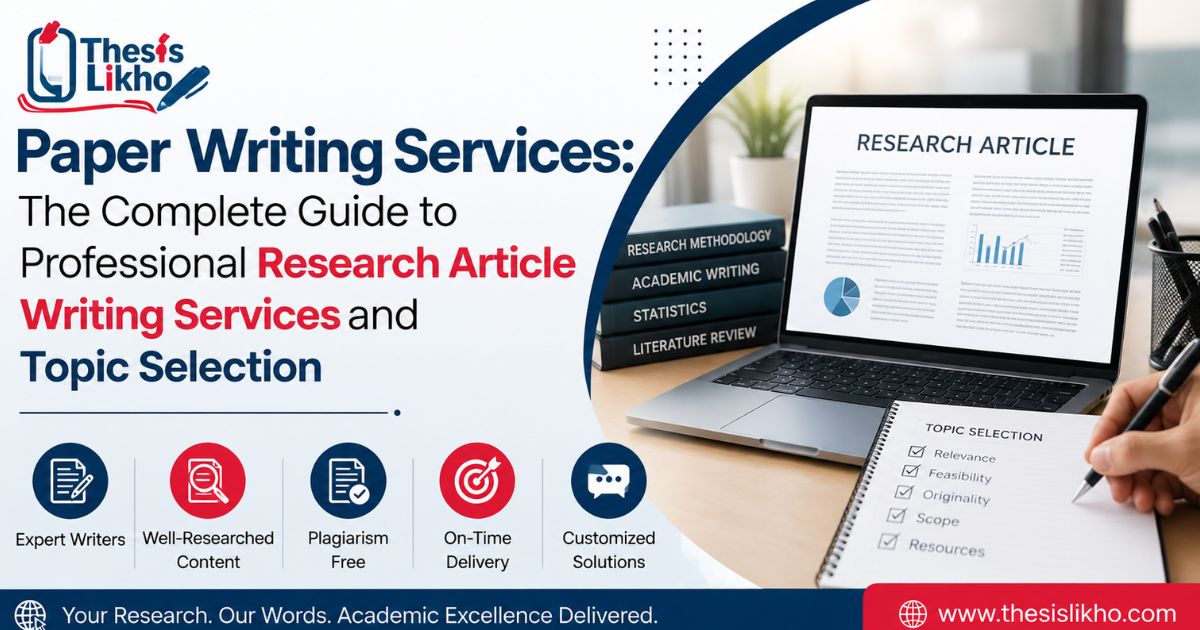 Paper Writing Services: The Complete Guide to Professional Research Article Writing Services and Topic Selection
