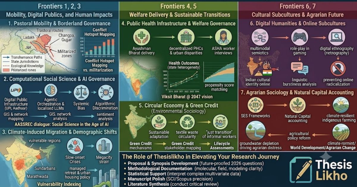 The Vanguard of Social Science Research in India: 7 Frontiers for 2026 and Beyond