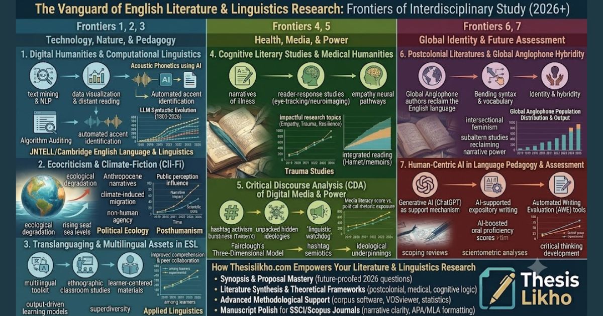 A Scholar's Guide to English Literature and Linguistics Research in 2026