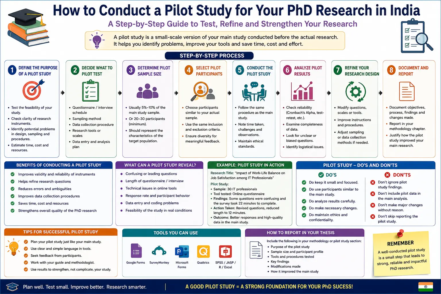 How to Conduct a Pilot Study for Your PhD Research in India