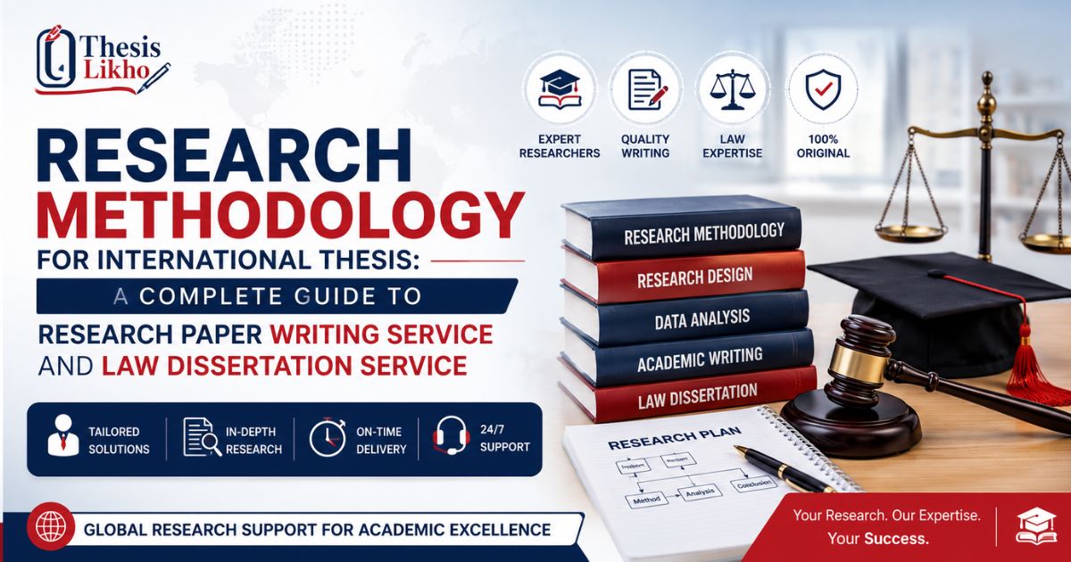 Research Methodology for International Thesis: A Complete Guide to Research Paper Writing Service and Law Dissertation Service
