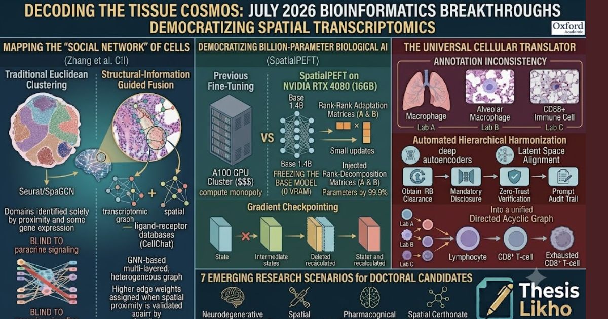 Decoding the Tissue Cosmos: How July 2026’s Bioinformatics Breakthroughs are Democratizing Spatial Transcriptomics