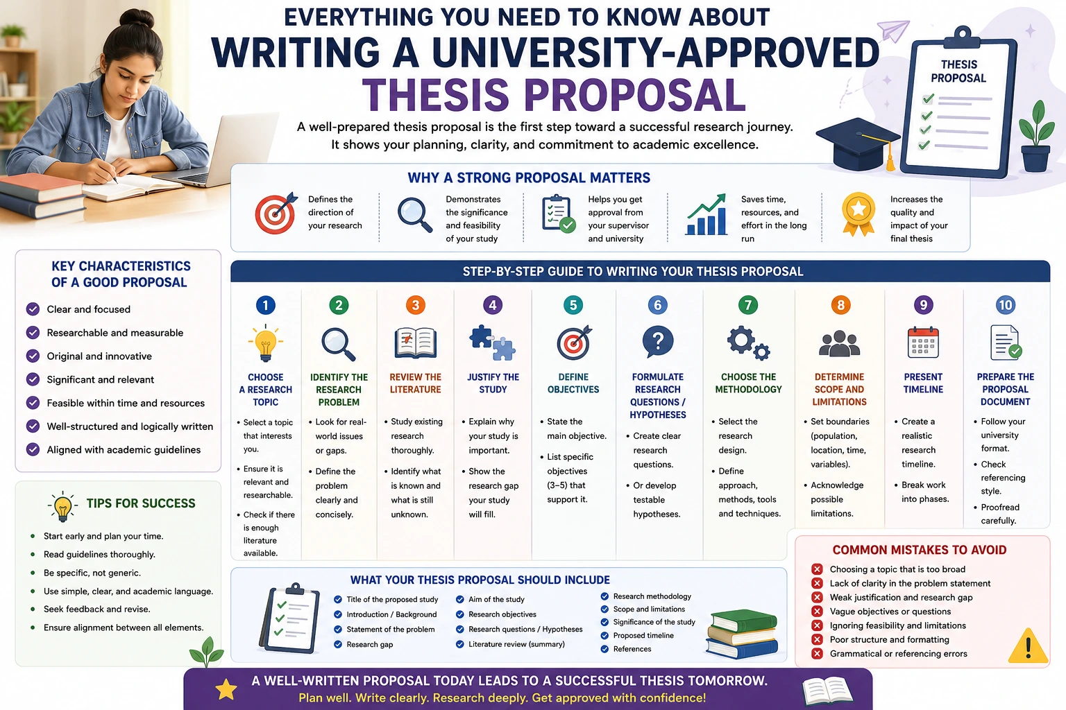 How to Write a University-Approved Thesis Proposal (2026 Guide)
