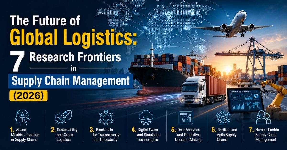 The Future of Global Logistics: 7 Research Frontiers in Supply Chain Management (2026)