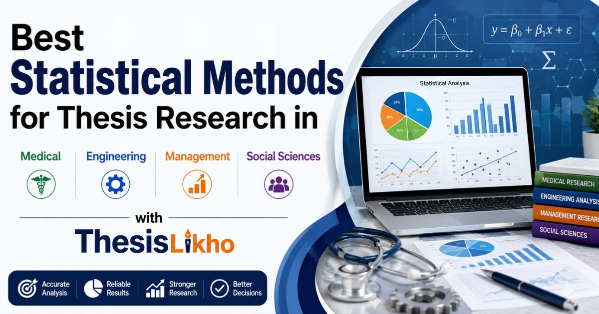 Best Statistical Methods for Thesis Research in Medical Engineering Management and Social Sciences with ThesisLikho