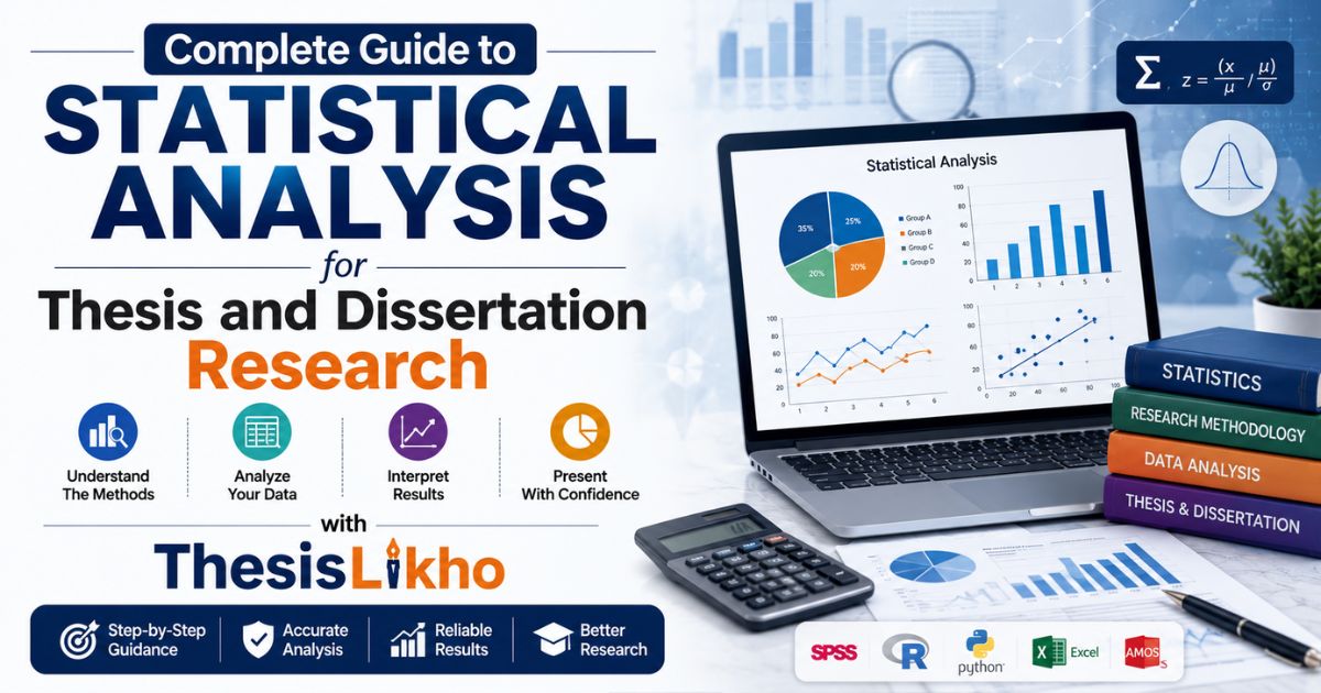 Complete Guide to Statistical Analysis for Thesis and Dissertation Research with ThesisLikho