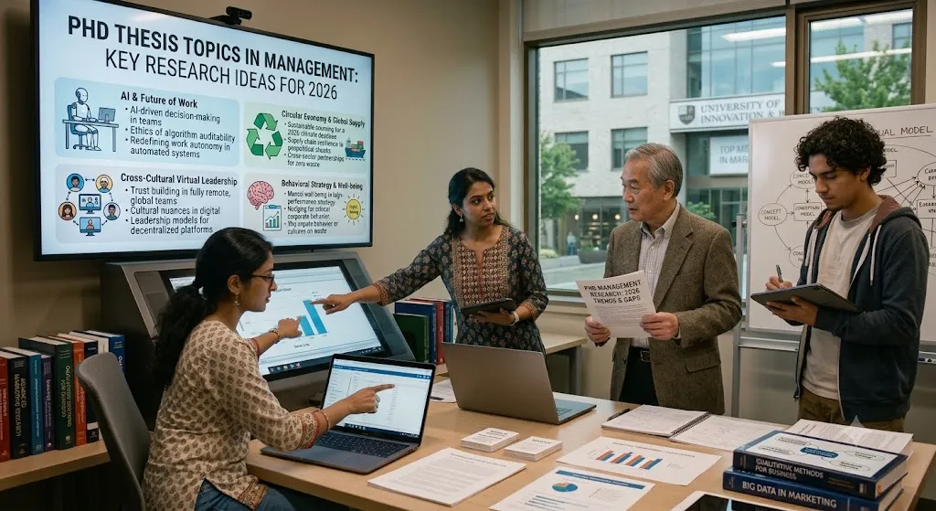 PhD Thesis Topics in Management: Research Ideas for 2026