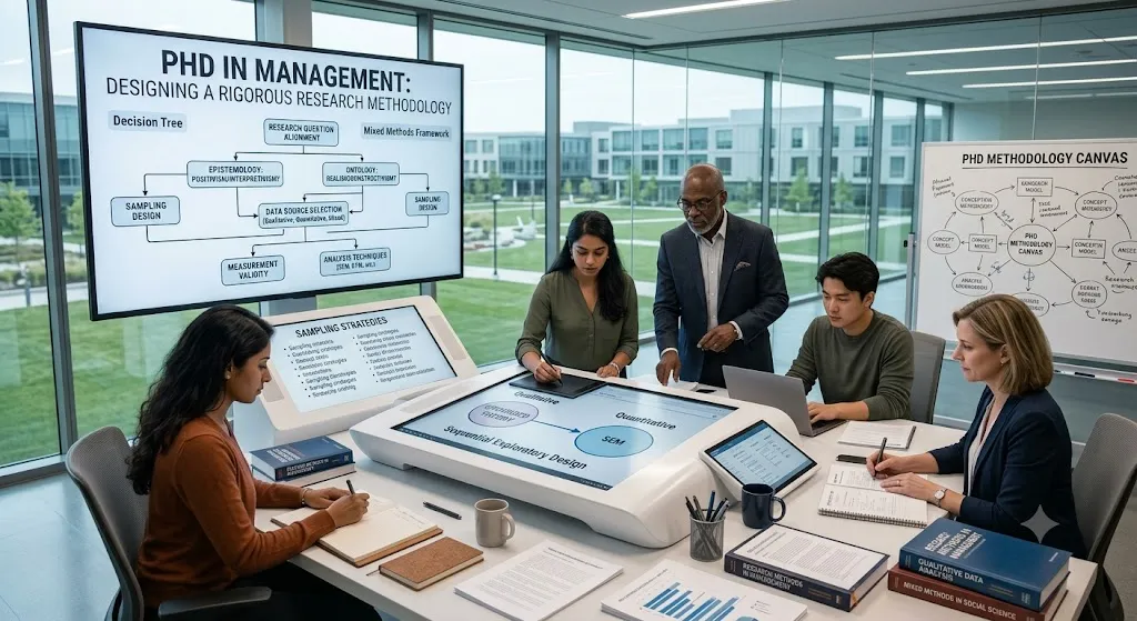 How to Design a Research Methodology for a PhD in Management