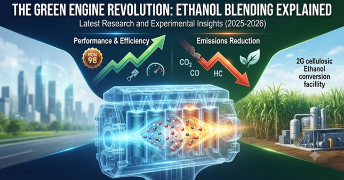 The Green Engine Revolution: Comprehensive Analysis of Ethanol Blending in Petrol, Latest Research, and Experimental Insights