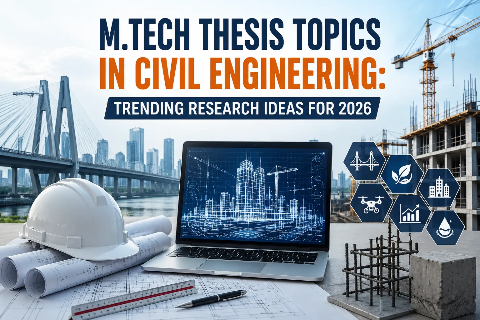 M.Tech Thesis Topics in Civil Engineering: Trending Ideas 2026