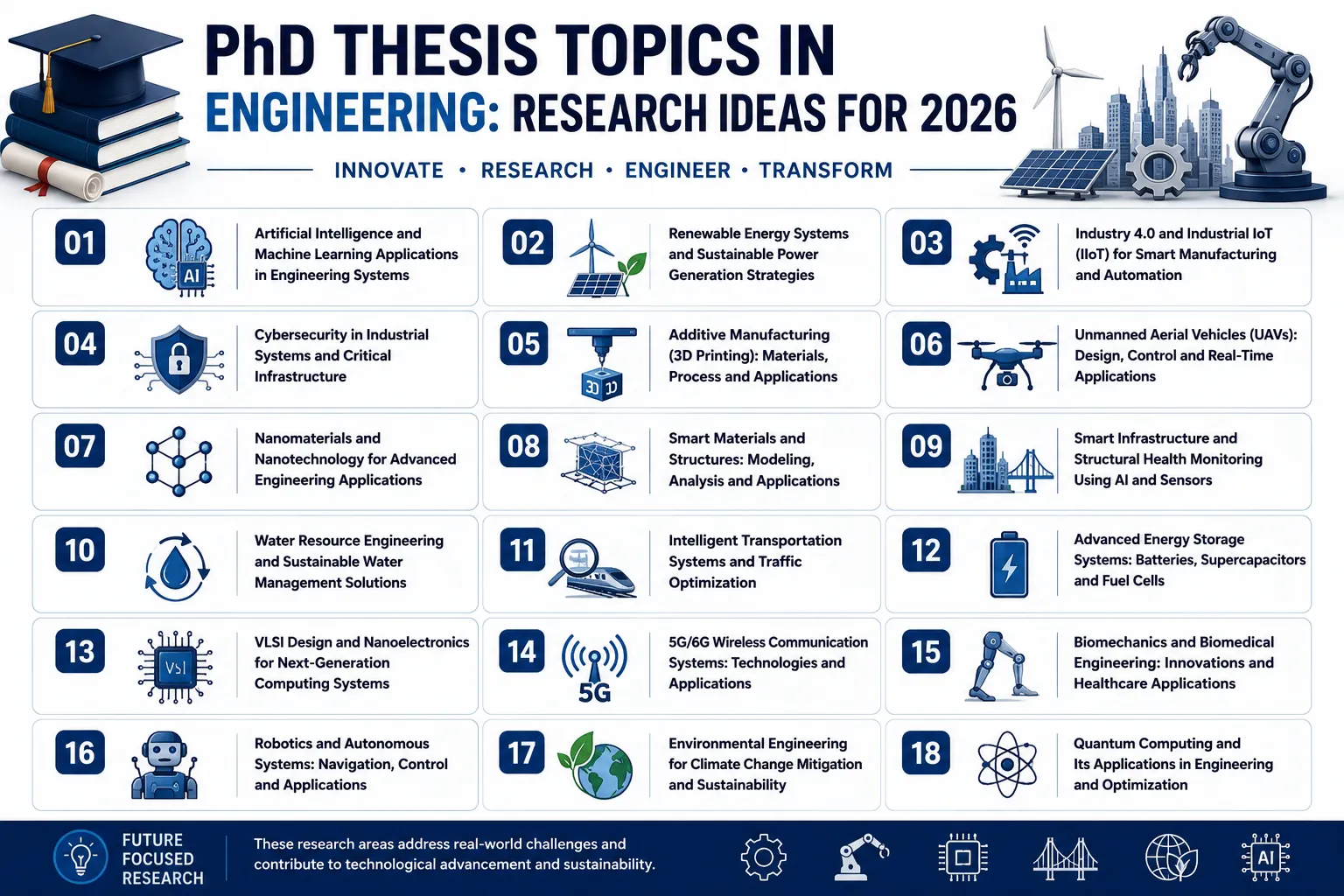 PhD Thesis Topics in Engineering: Ideas for 2026