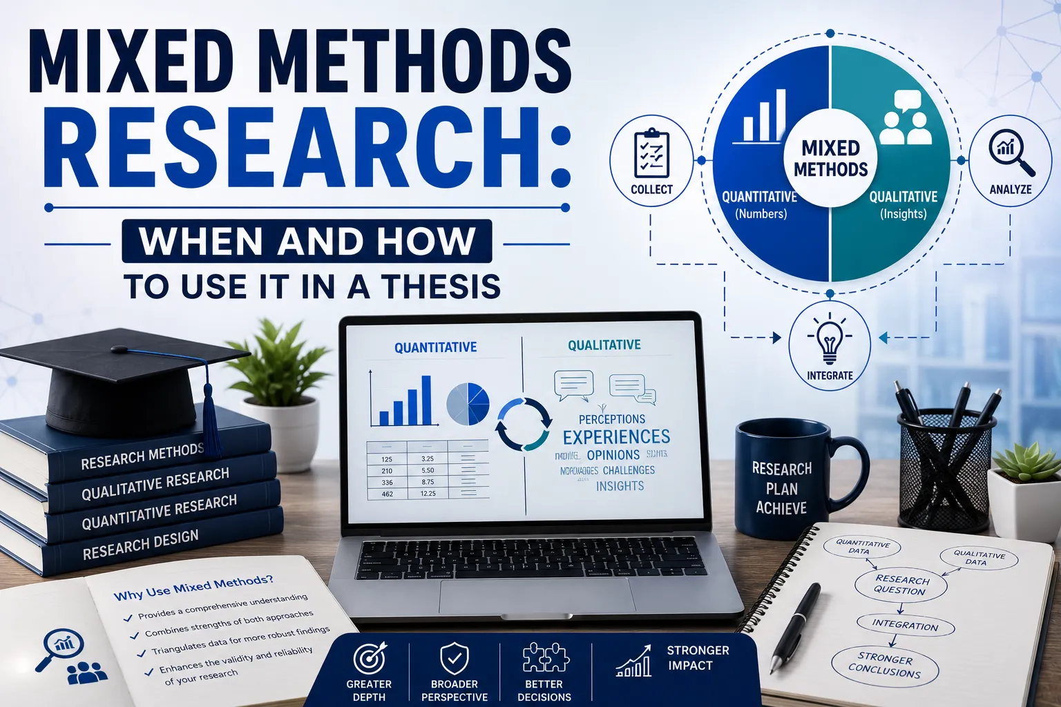 Mixed Methods Research: When and How to Use It in a Thesis