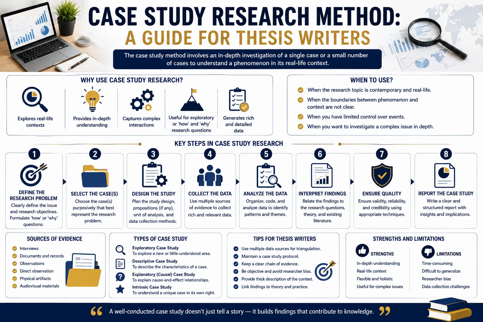 Case Study Research Method: A Guide for Thesis Writers