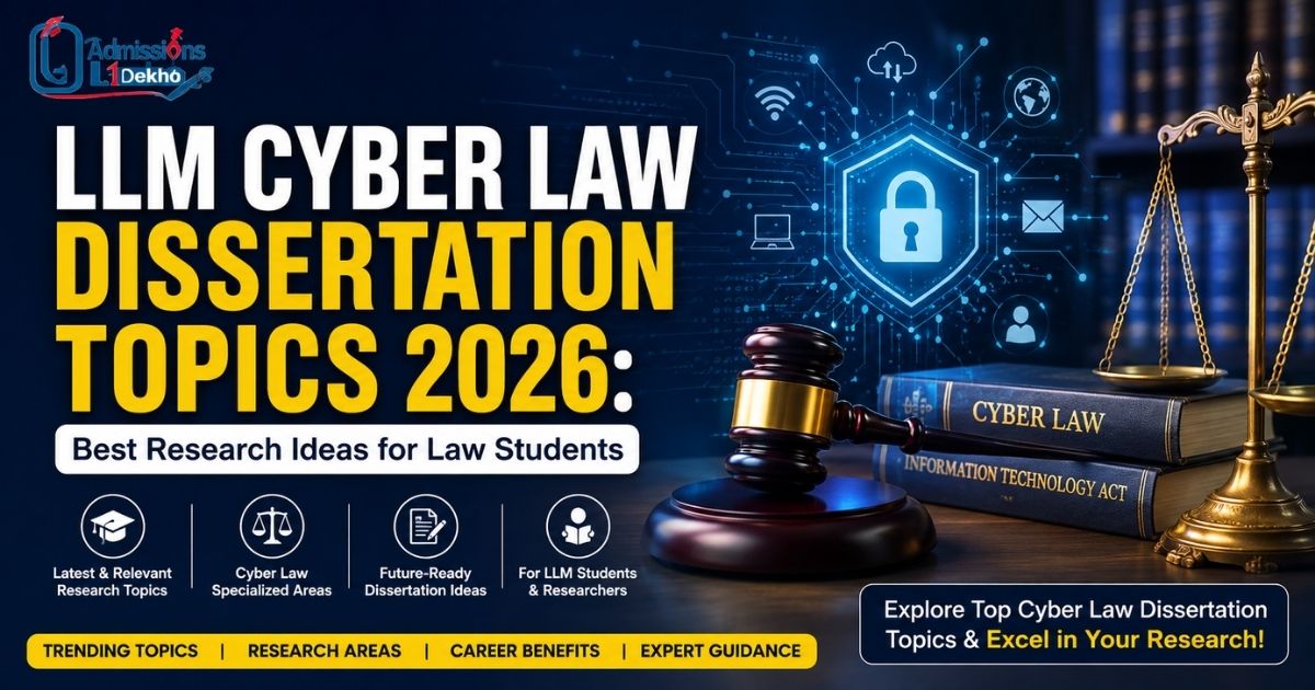 LLM Cyber Law Dissertation Topics 2026: Best Research Ideas for Law Students