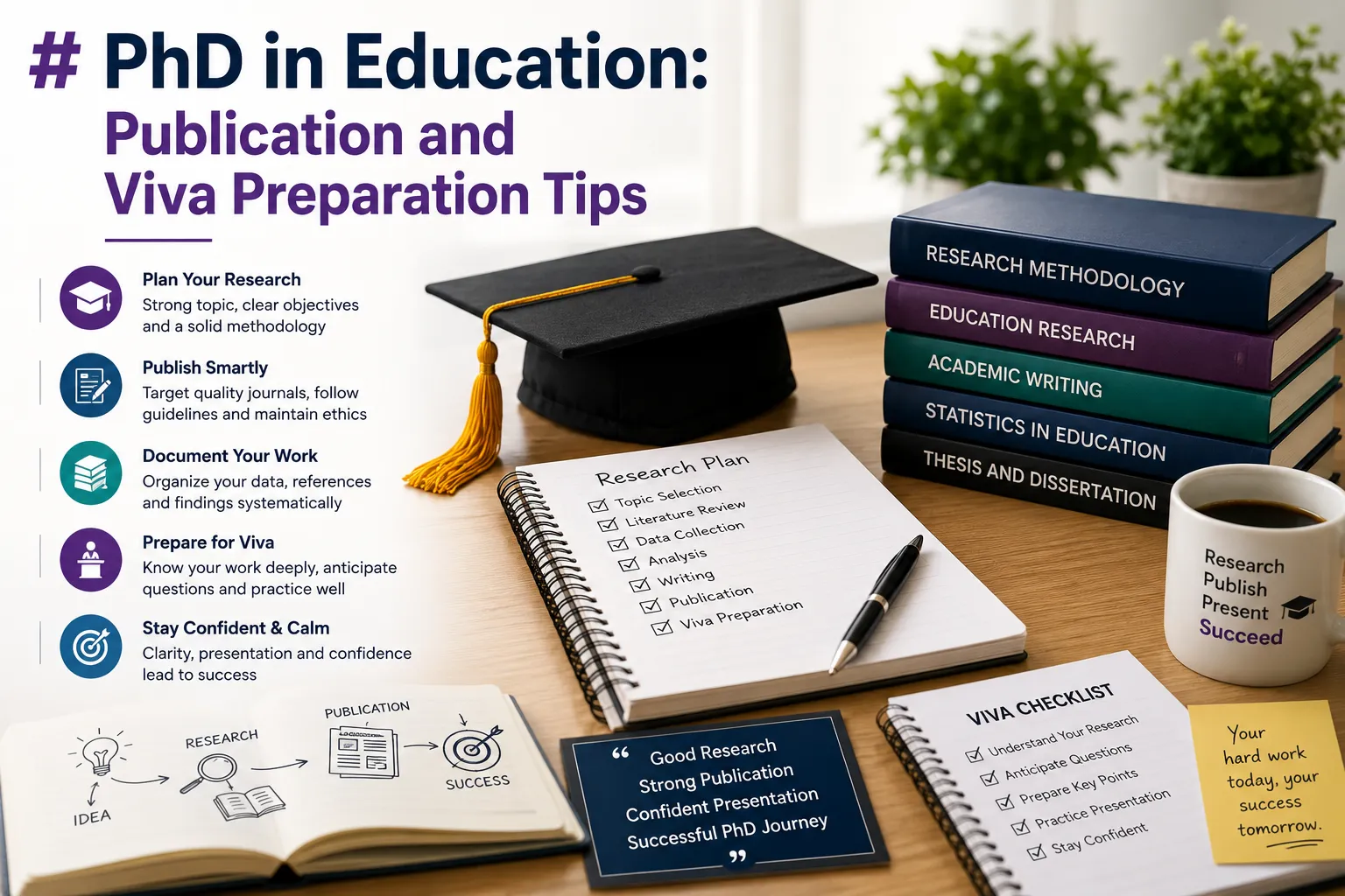 PhD in Education: Publication and Viva Preparation Tips