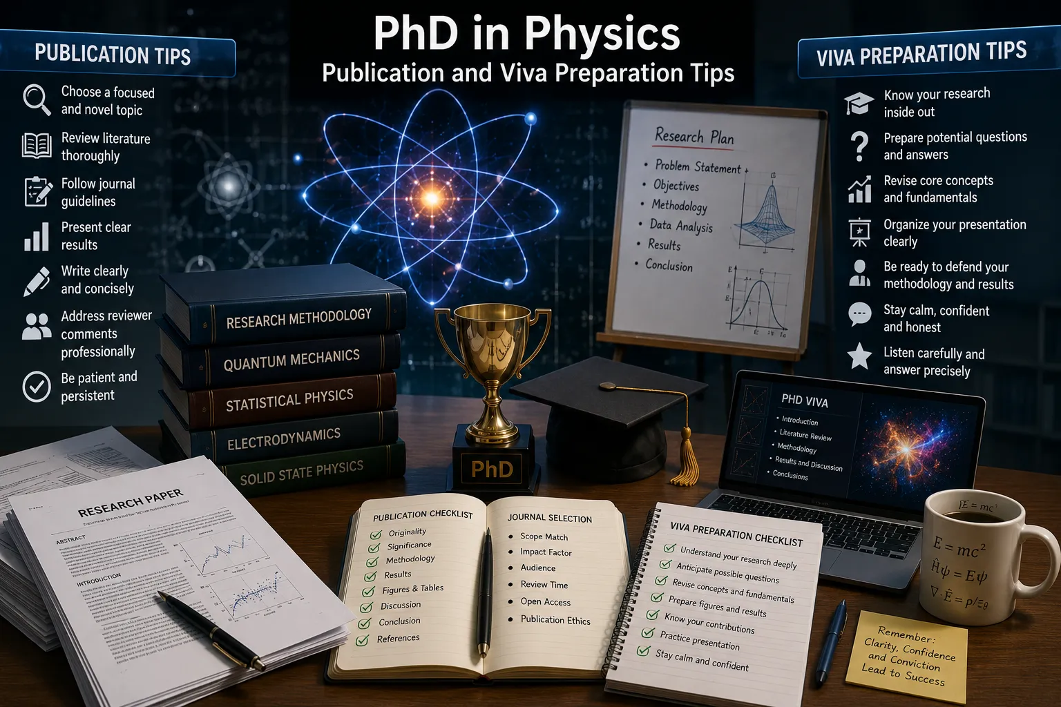PhD in Physics: Publication and Viva Prep Tips