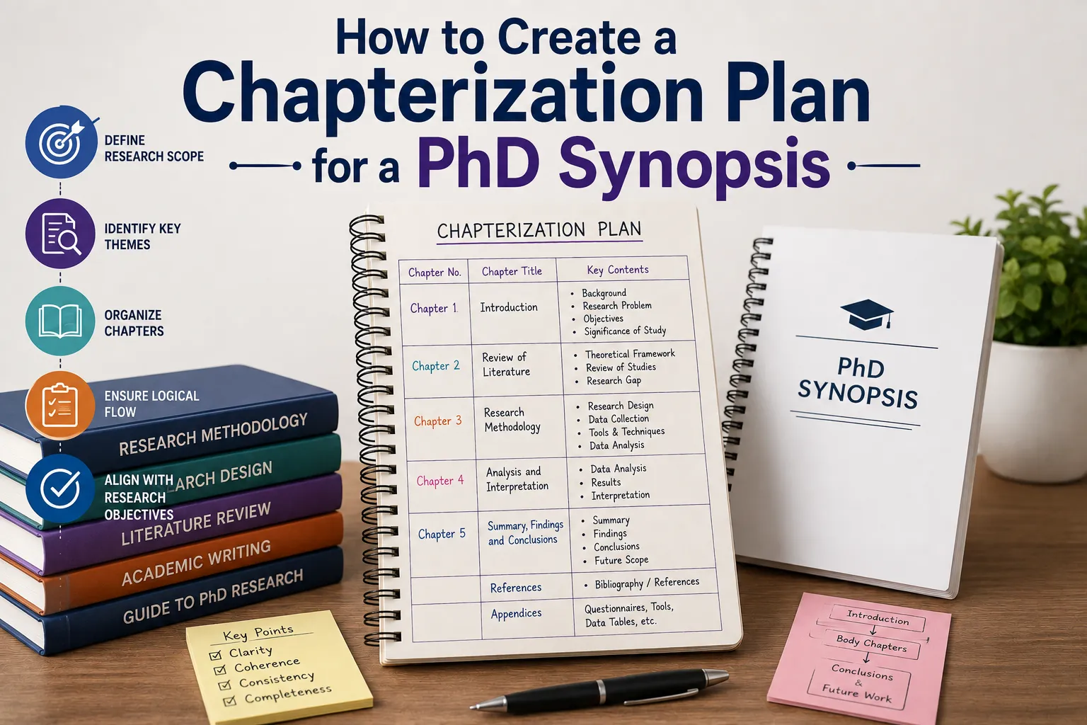 How to Create a Chapterization Plan for a PhD Synopsis