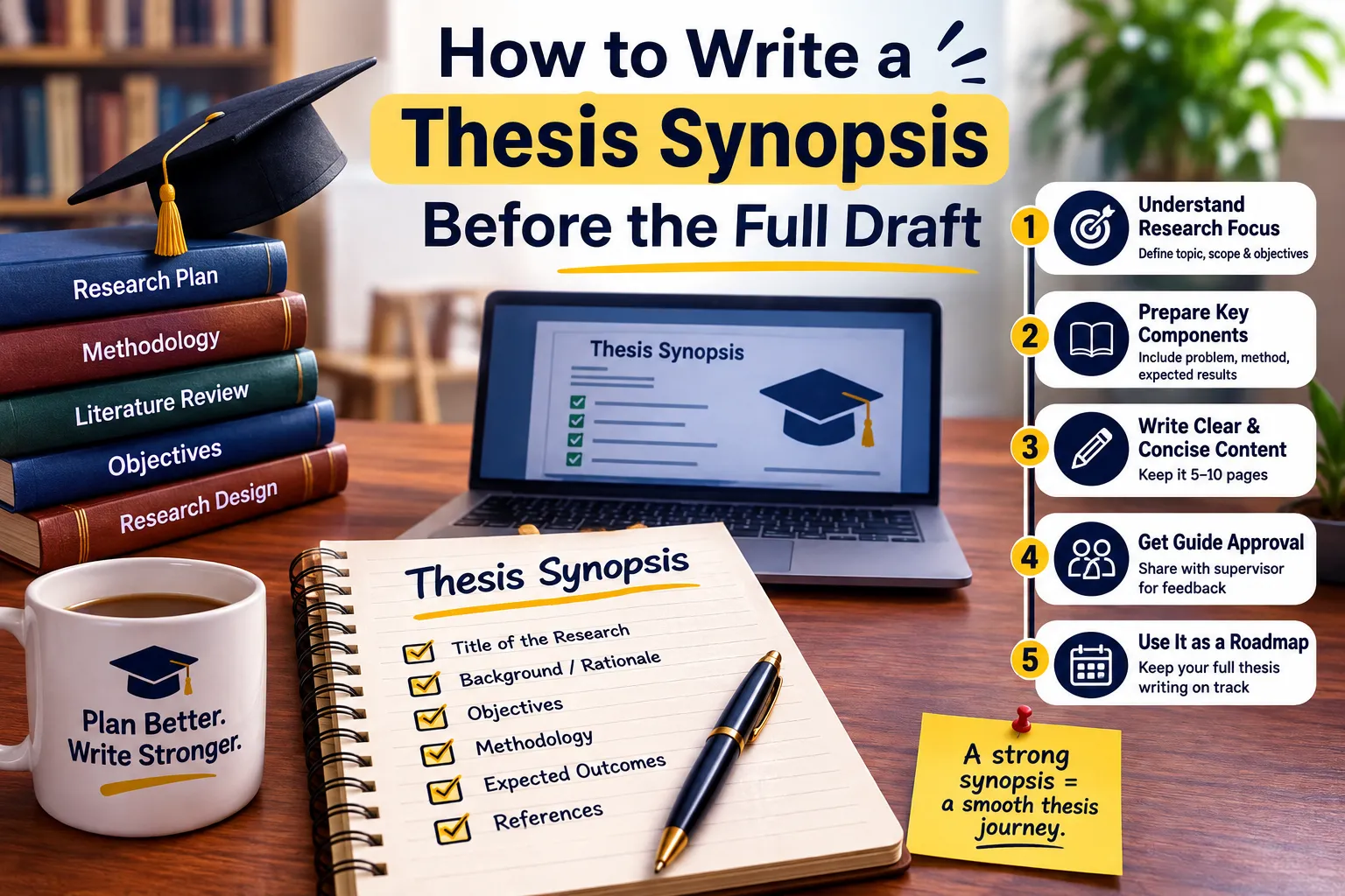 How to Write a Thesis Synopsis Before the Full Draft