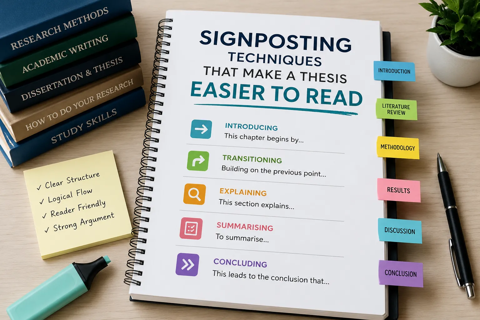 Signposting Techniques That Make a Thesis Easier to Read
