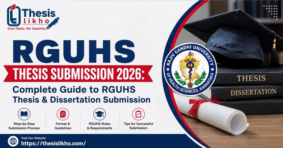 RGUHS Thesis Submission 2026: Complete Guide to RGUHS Thesis & Dissertation Submission