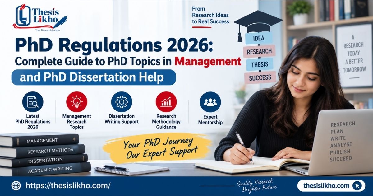 PhD Regulations 2026: Complete Guide to PhD Topics in Management and PhD Dissertation Help