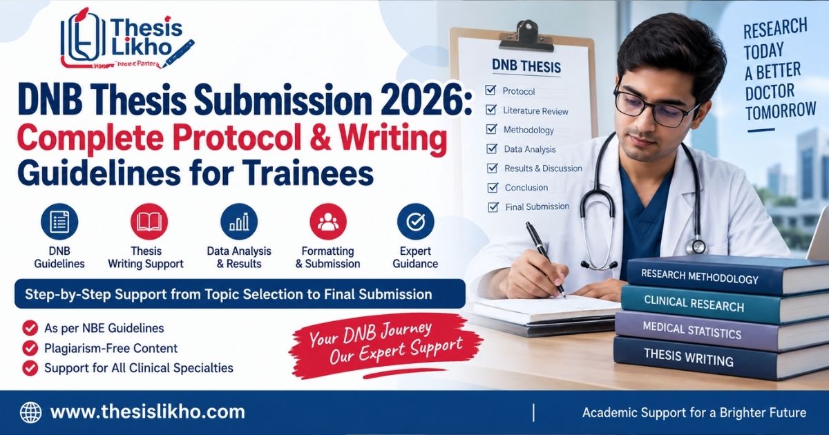 DNB Thesis Submission 2026: Complete Protocol & Writing Guidelines for Trainees
