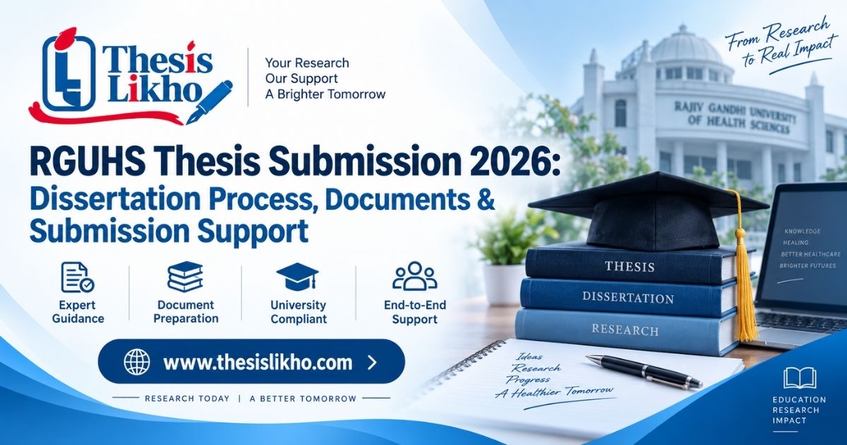 RGUHS Thesis Submission 2026: Dissertation Process, Documents & Submission Support