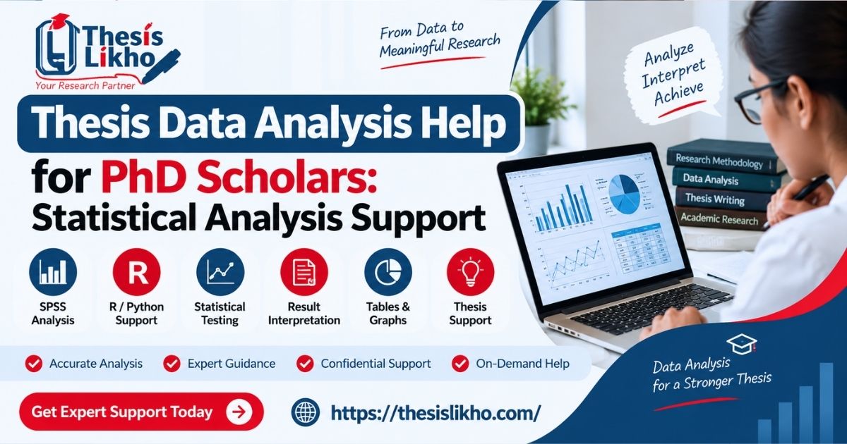 Thesis Data Analysis Help for PhD Scholars: Statistical Analysis Support