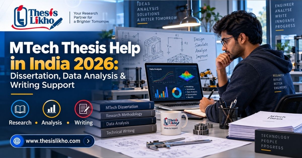 MTech Thesis Help in India 2026 | Expert Assistance