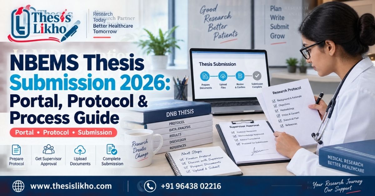 NBEMS Thesis Submission 2026: Portal & Process Guide