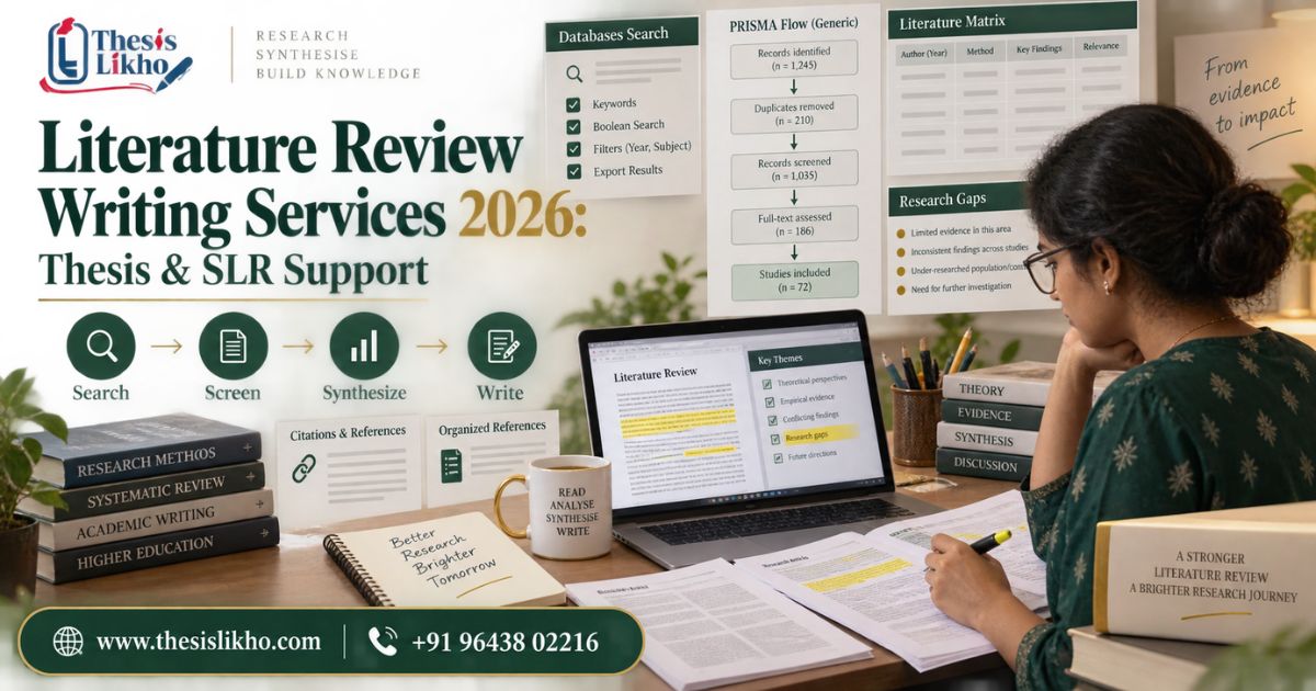 Literature Review Writing Services 2026 | Thesis Support