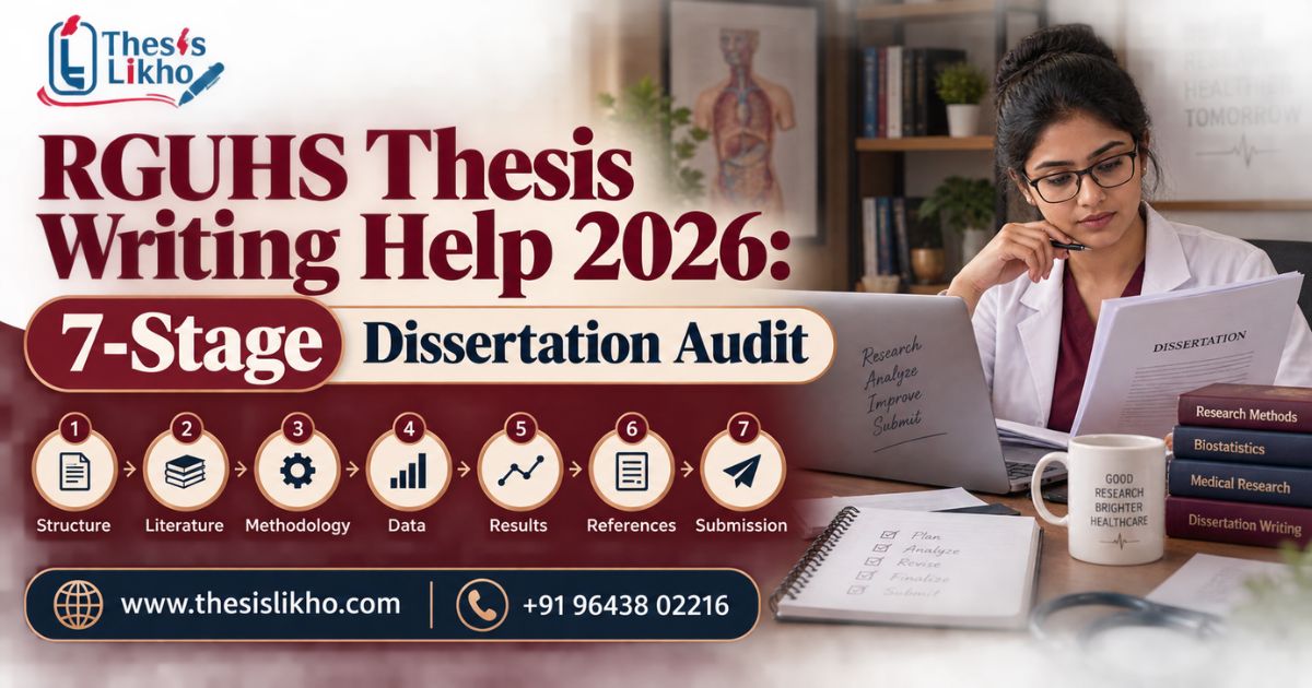 RGUHS Thesis Writing Help 2026: 7-Stage Dissertation Audit