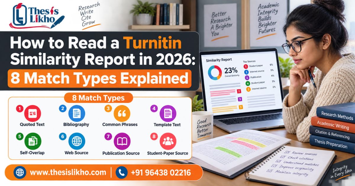 How to Read a Turnitin Similarity Report: 2026 Guide