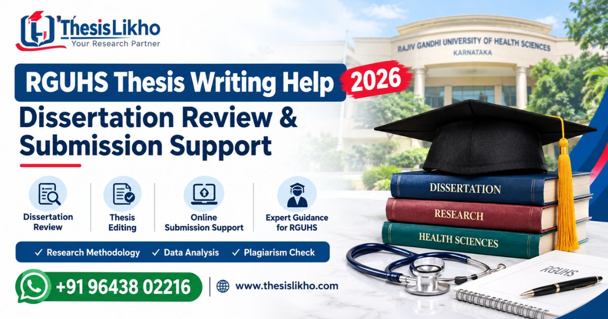 RGUHS Thesis Writing Help 2026 | Expert Submission Support