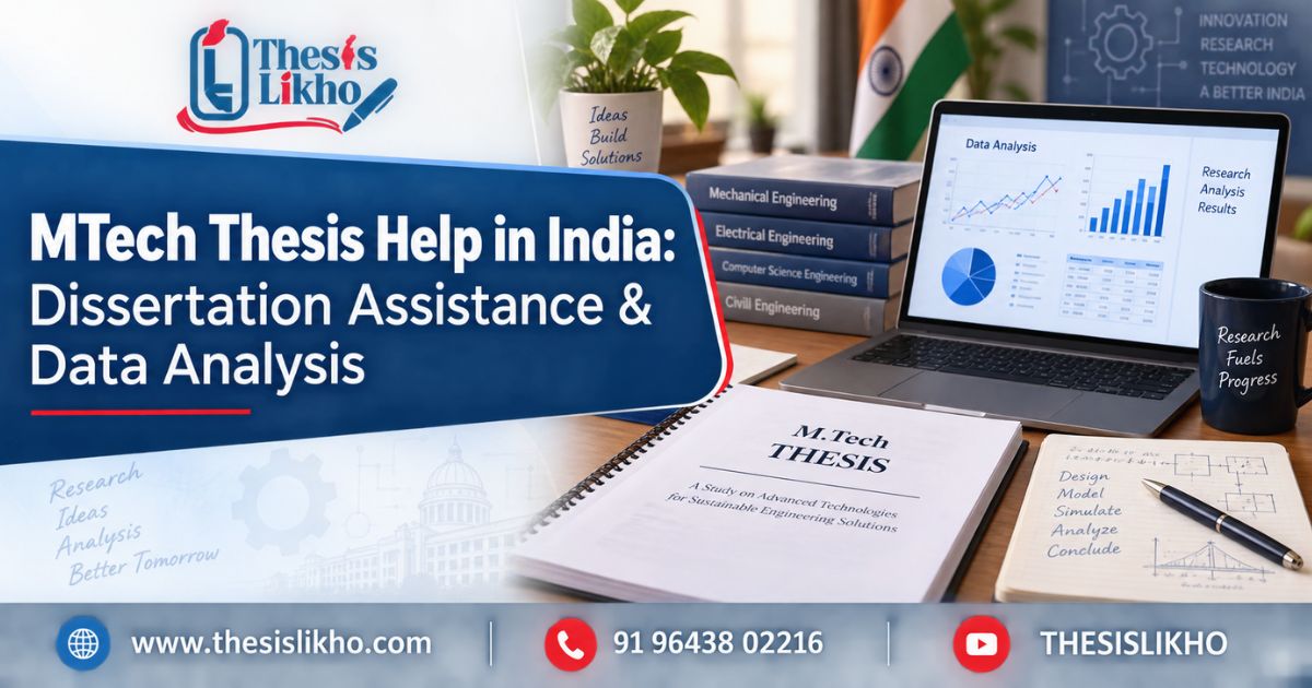 MTech Thesis Help in India | Dissertation Assistance