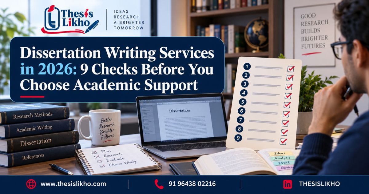 Dissertation Writing Services: 9 Checks Before You Choose