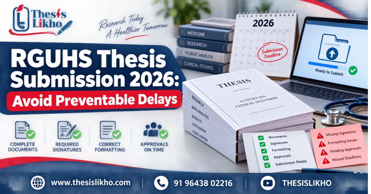 RGUHS Thesis Submission 2026: Avoid Preventable Delays