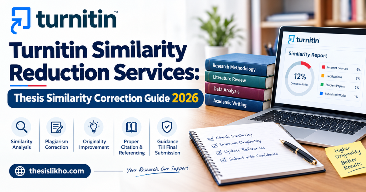 Turnitin Similarity Reduction Services: Guide 2026