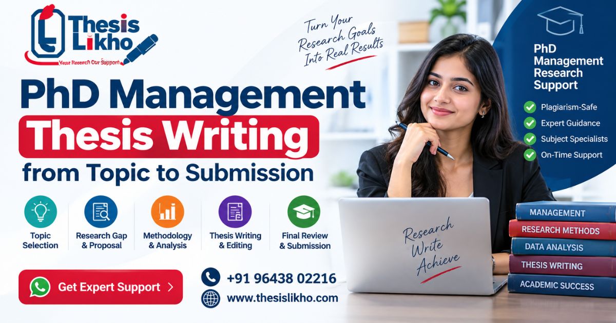PhD Management Thesis Writing from Topic to Submission ThesisLikho